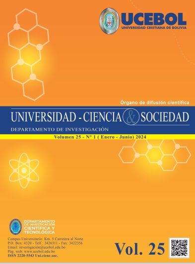 					Ver Vol. 25 Núm. 1 (2024): Universidad Ciencia & Sociedad 
				